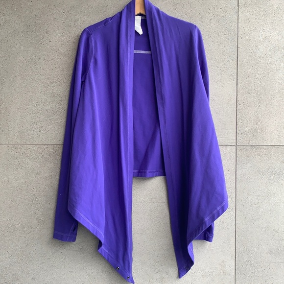 Ivivva girls wrap cardigan size 7 - Picture 2 of 7